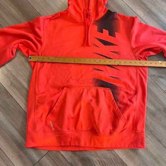 Nike‎ Coral Athletic Workout Hoodie Men Large - Picture 3 of 6